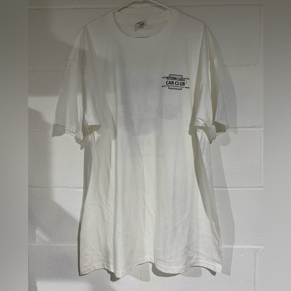 Anvil White Nostalgia Nights Graphic Tee - Picture 2 of 4